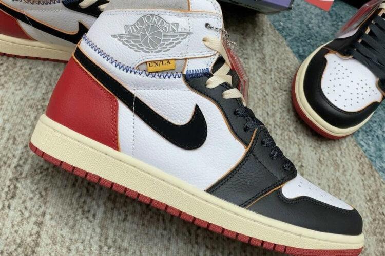 Giày Jordan 1 Retro High Union Los Angeles Black Toe