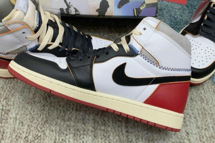 Giày Jordan 1 Retro High Union Los Angeles Black Toe