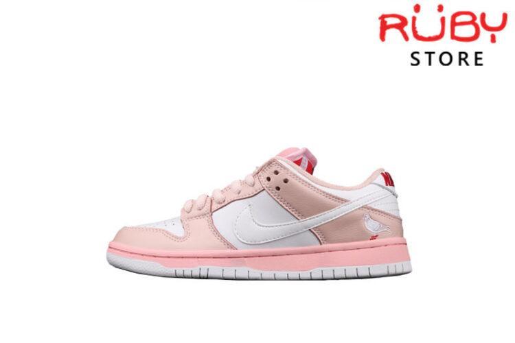 Giày Nike SB Dunk Low Elite Pink White Pigeon