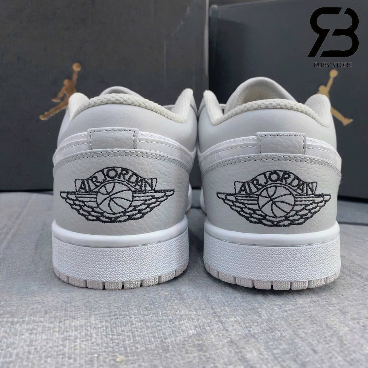 Hình ảnh chi tiết mẫu Jordan Camo cổ thấp Rep 1:1 tại Ruby Store