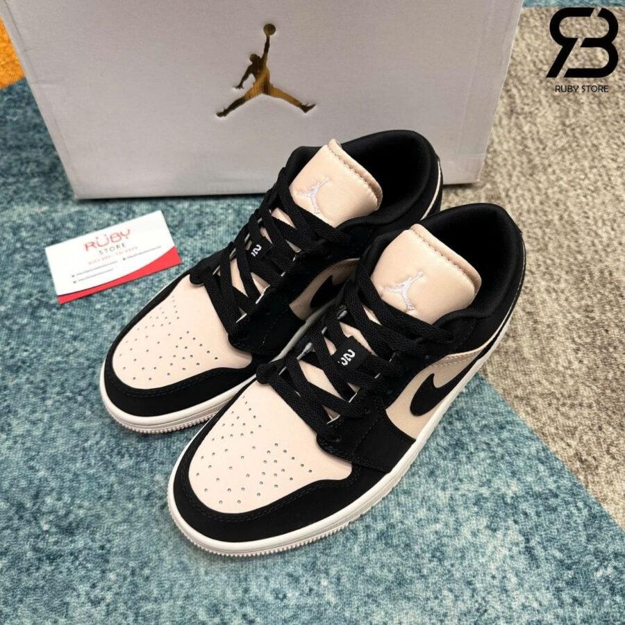 Giày Air Jordan 1 Low Guava Ice đen hồng