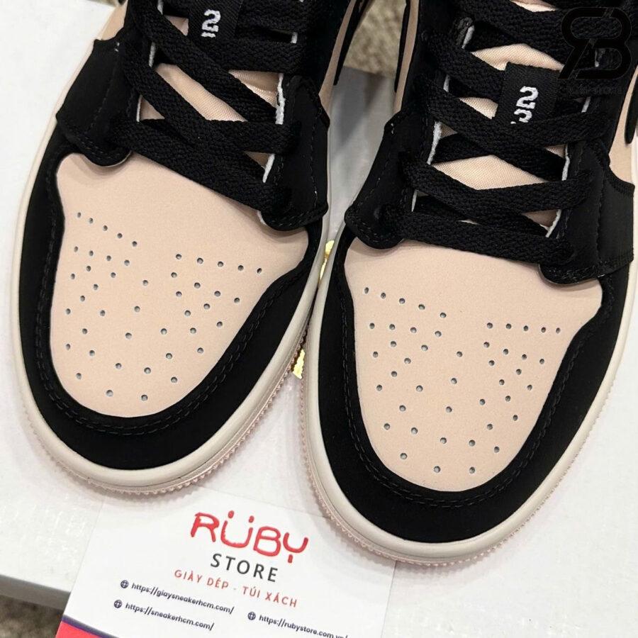 Giày Air Jordan 1 Low Guava Ice đen hồng