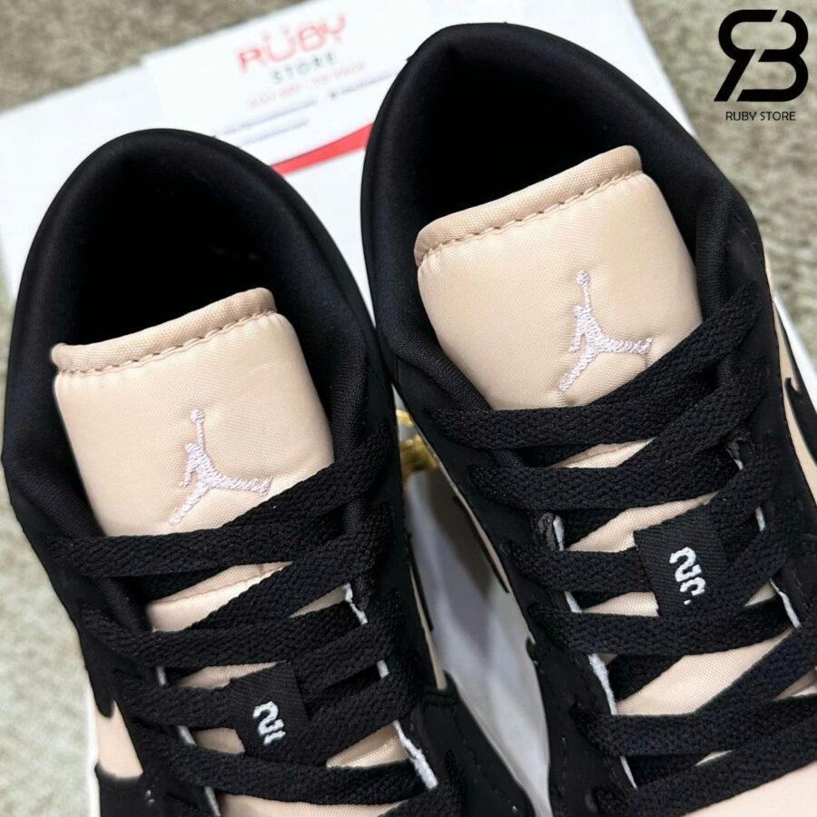 Giày Air Jordan 1 Low Guava Ice đen hồng
