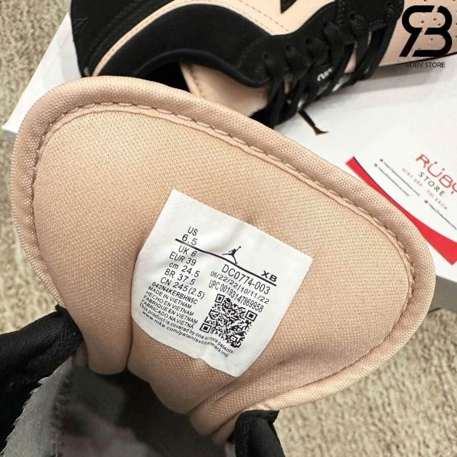 Giày Air Jordan 1 Low Guava Ice đen hồng