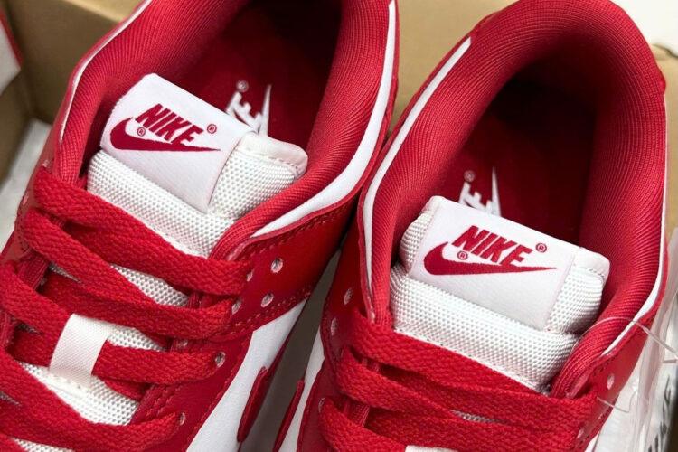 Giày Nike SB Dunk Low University Red Trắng Đỏ