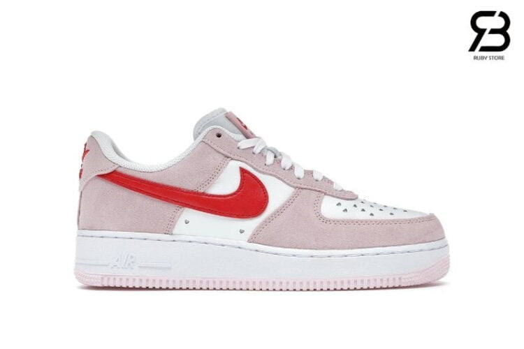 Giày Nike Air Force 1 Low Love Letter Hồng Đỏ Rep 1 1