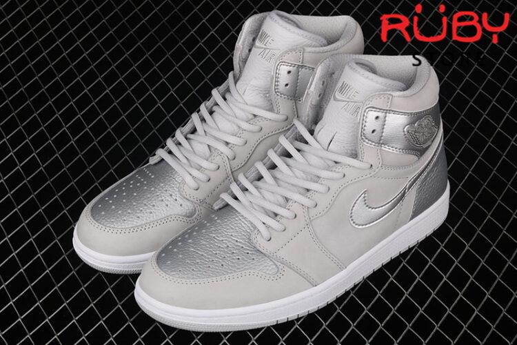 Giày Jordan 1 Retro Silver Anniversary Bạc Xám