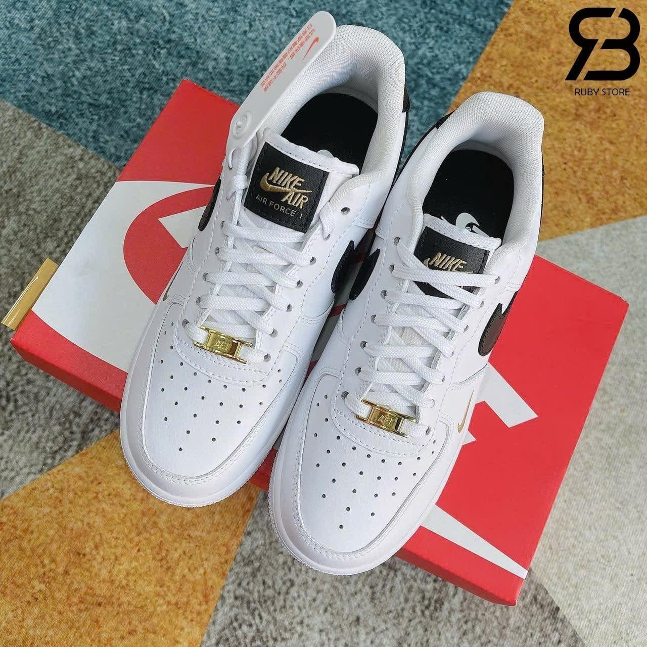 Giày Nike Air Force 1 Low 07 Essential White Black Gold