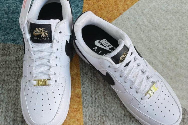 Giày Nike Air Force 1 Low 07 Essential White Black Gold