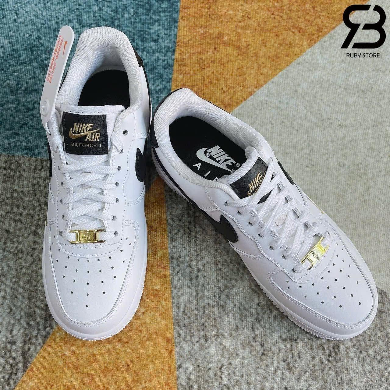 Giày Nike Air Force 1 Low 07 Essential White Black Gold