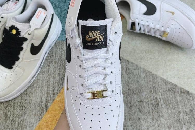 Giày Nike Air Force 1 Low 07 Essential White Black Gold