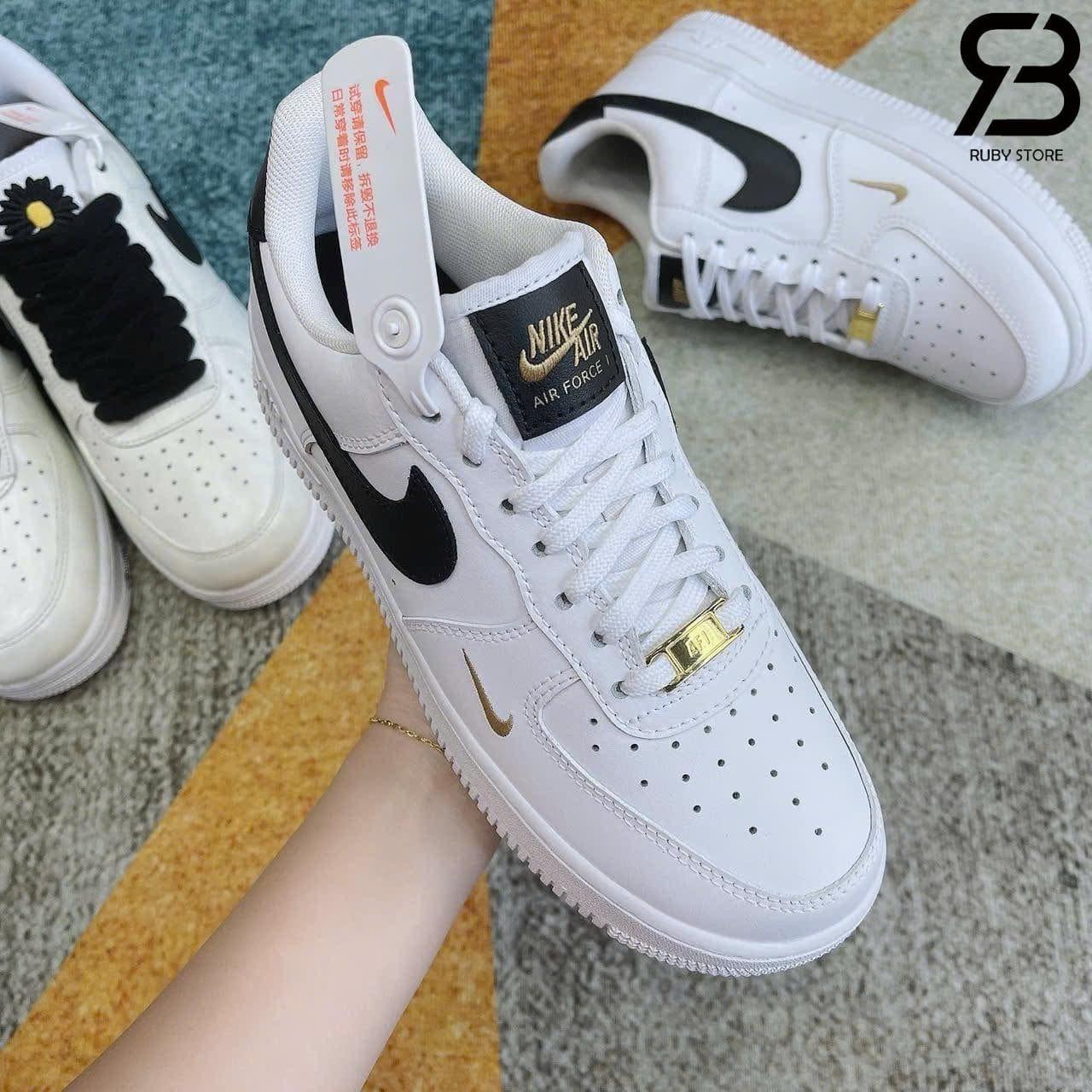 Giày Nike Air Force 1 Low 07 Essential White Black Gold
