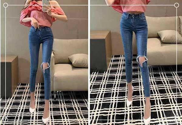 Quần Jean chân nhỏ đi giày gì đẹp?
