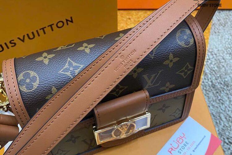 Túi LV Dauphine Mini Monogram Màu Nâu 20CM Best Quality