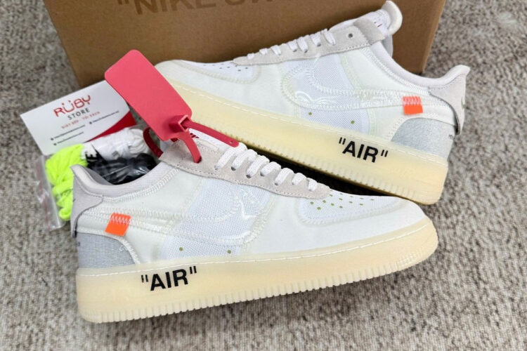 Giày Off-White x Nike Air Force 1 Low Trắng