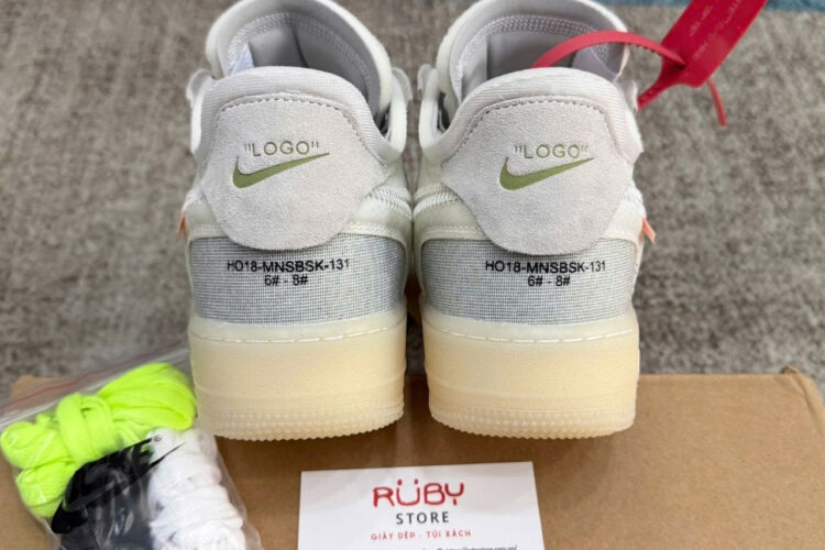 Giày Off-White x Nike Air Force 1 Low Trắng