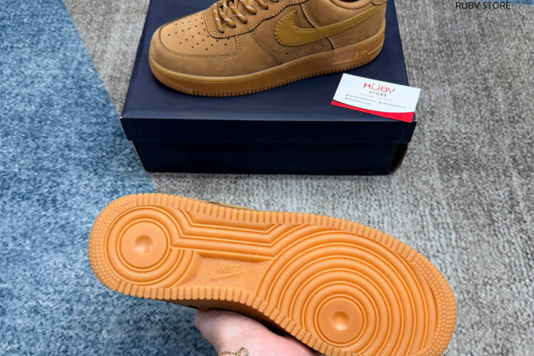 Giày Nike Air Force 1 Low Flax Nâu Best Quality