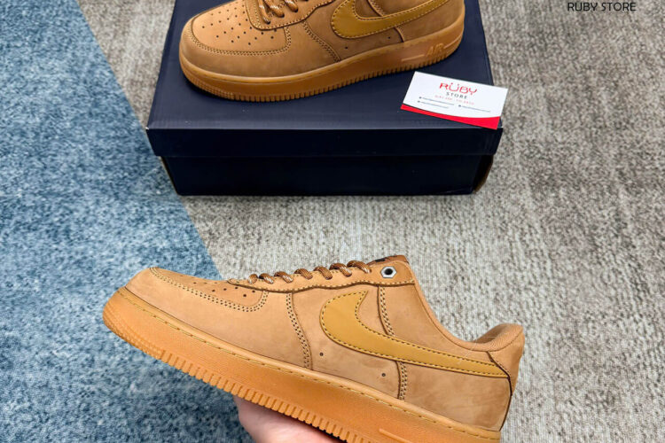 Giày Nike Air Force 1 Low Flax Nâu Best Quality