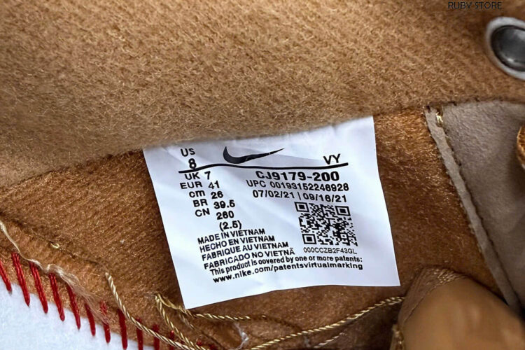 Giày Nike Air Force 1 Low Flax Nâu Best Quality