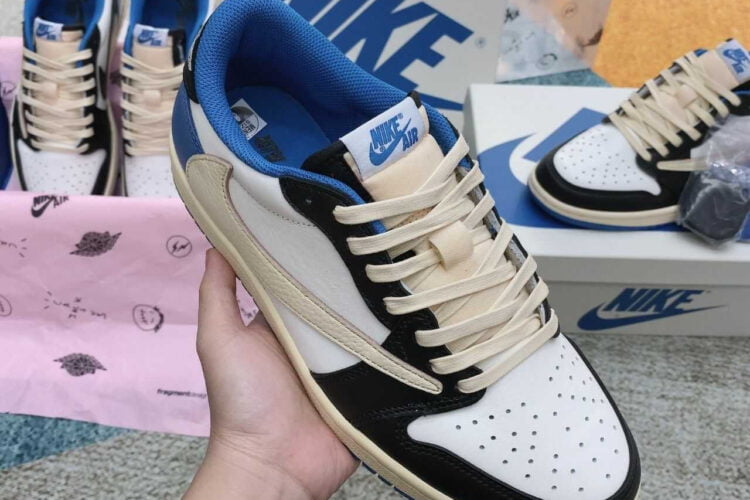 Giày Air Jordan 1 Low x Fragment x Travis Scott rep 1 1