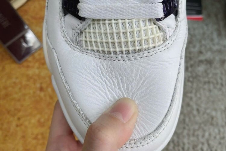Giày Air Jordan 4 Metallic Purple Trắng Tím