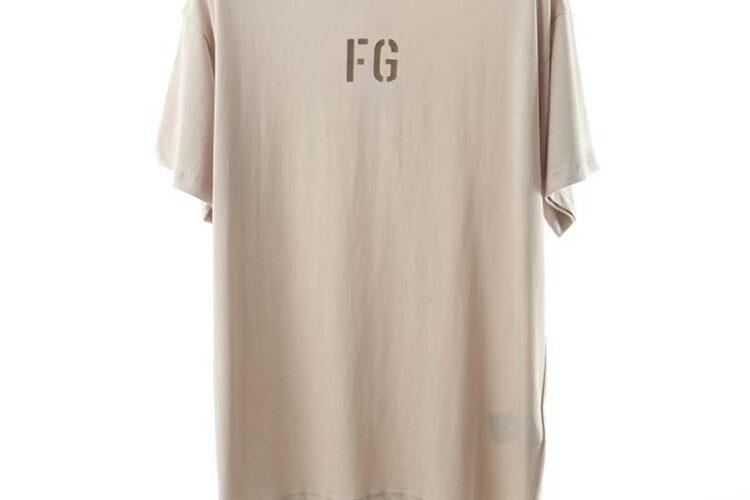 Áo Thun Fear of God chữ FG Nâu Nhạt