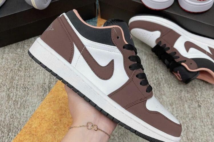 Giày Air Jordan 1 Low Mocha Nâu