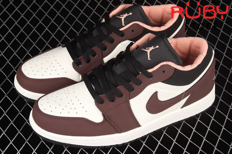 Giày Air Jordan 1 Low Mocha Nâu