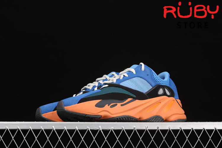 Giày Yeezy Boost 700 Bright Blue Xanh Cam Replica 1:1