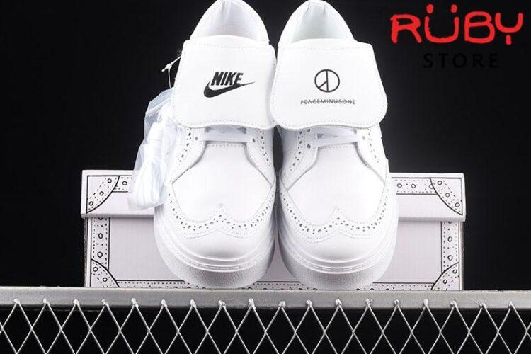 Giày Nike Kwondo 1 G-Dragon Peaceminusone Trắng Full
