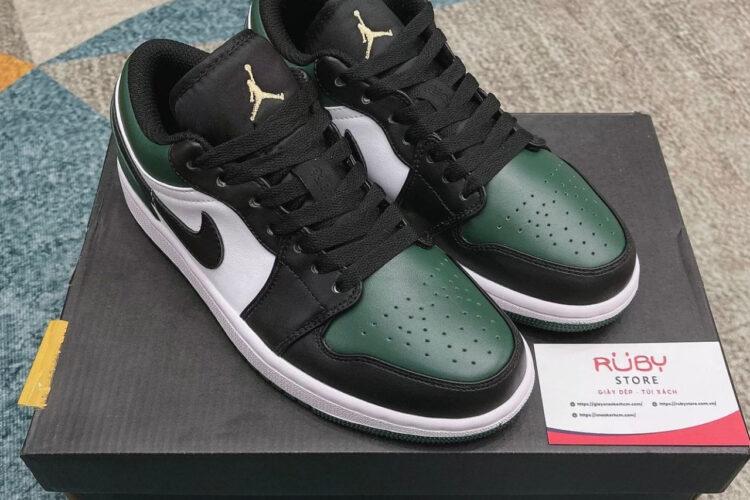 Giày Air Jordan 1 Low Green Toe Xanh Lá Rep 1 1