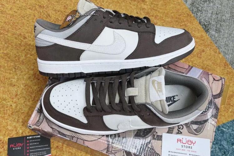 Giày Nike Dunk Low x Katsuhiro Otomo Trắng Nâu