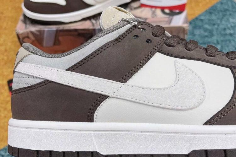 Giày Nike Dunk Low x Katsuhiro Otomo Trắng Nâu