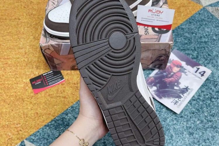 Giày Nike Dunk Low x Katsuhiro Otomo Trắng Nâu