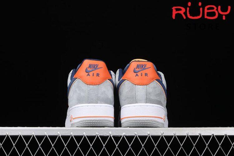 Giày Nike Air Force 1 Cool Grey Xám Cam