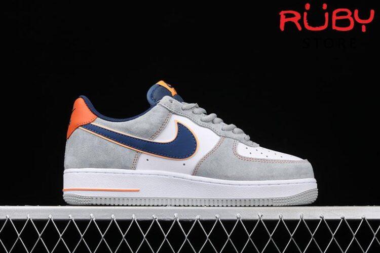 Giày Nike Air Force 1 Cool Grey Xám Cam