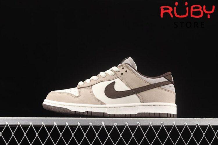 Giày Nike Dunk Low Mahogany Xám Nâu