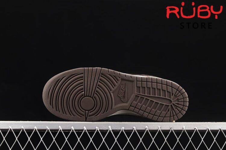 Giày Nike Dunk Low Mahogany Xám Nâu