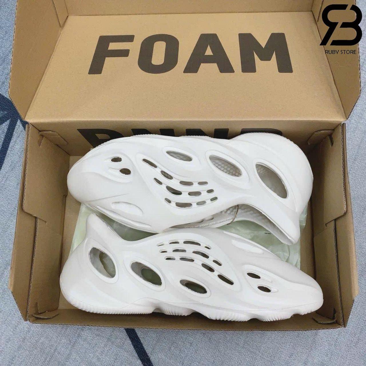 Giày Yeezy Foam RNNR Ararat trắng rep 1:1 Ruby Store