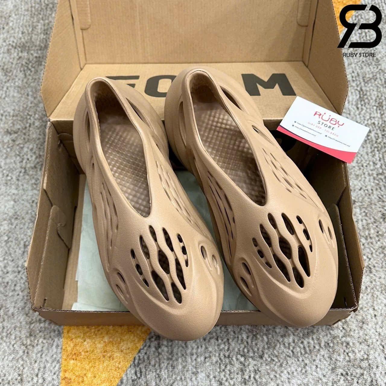 Giày Yeezy Foam RNNR Ochre Nâu