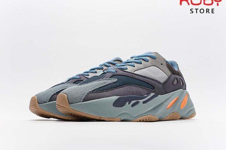 Giày Yeezy Boost 700 Carbon Blue Xám Xanh
