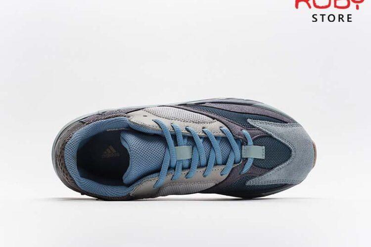 Giày Yeezy Boost 700 Carbon Blue Xám Xanh