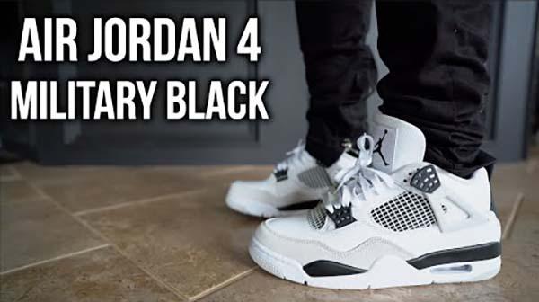 Air Jordan 4 Military Black Phối đồ