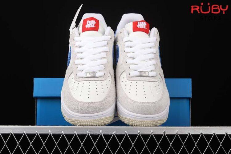 Giày Nike Air Force 1 Low SP Undefeated 5 On It Dunk vs. AF1 Xám Xanh