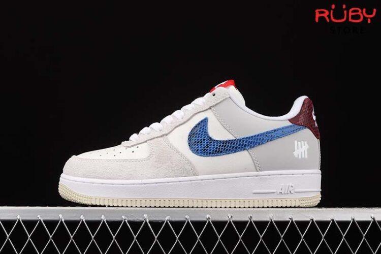Giày Nike Air Force 1 Low SP Undefeated 5 On It Dunk vs. AF1 Xám Xanh