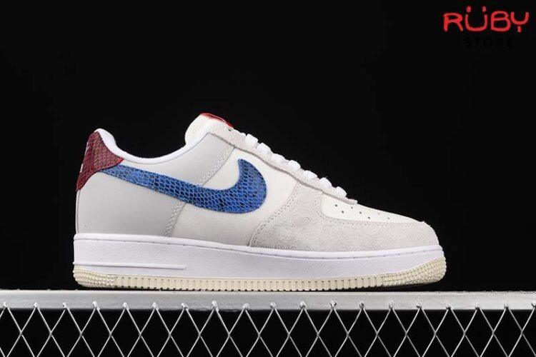 Giày Nike Air Force 1 Low SP Undefeated 5 On It Dunk vs. AF1 Xám Xanh