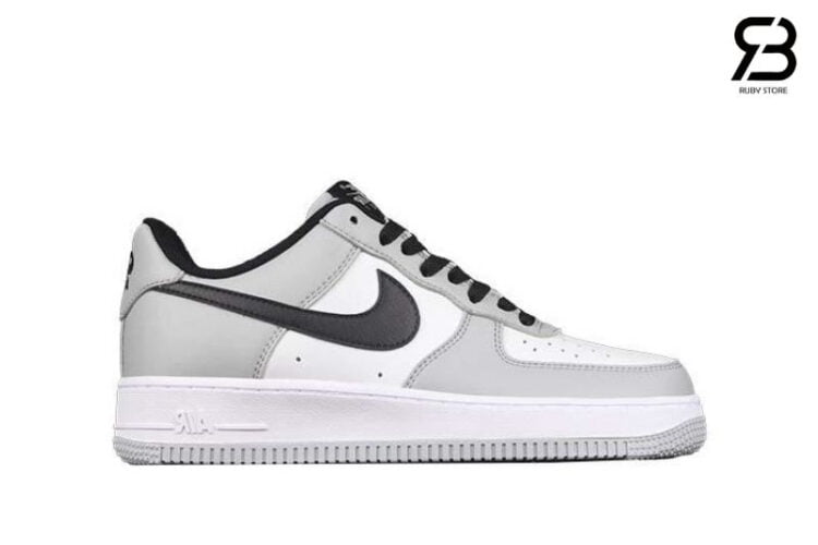 Giày Nike Air Force 1 Low Smoke Grey Custom Xám Đen Ruby Store