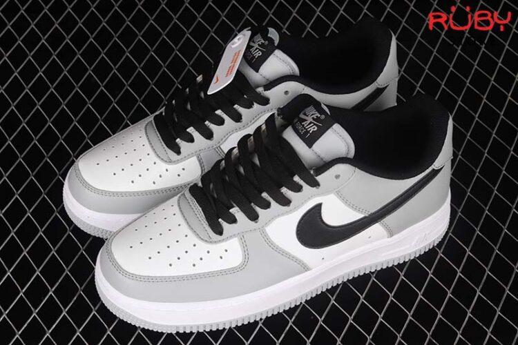 Giày Nike Air Force 1 Low Smoke Grey Custom Xám Đen