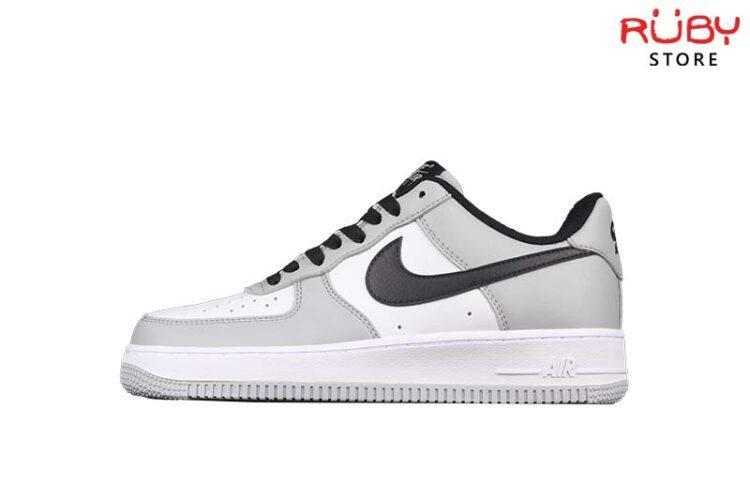 Giày Nike Air Force 1 Low Smoke Grey Custom Xám Đen