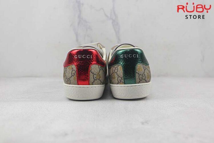 Giày Gucci Ace Xám Ong Vàng Siêu Cấp